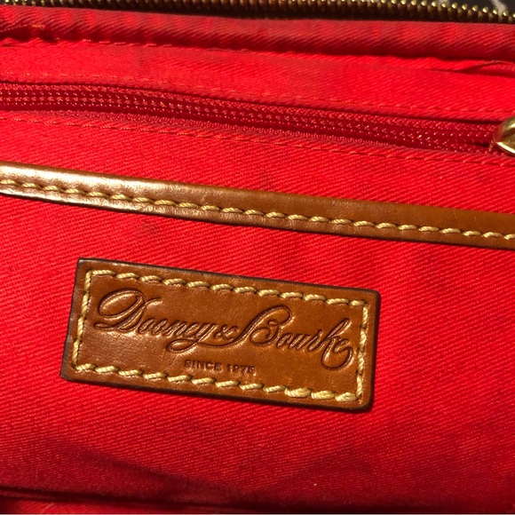 Dooney & Bourke Suede Crossbody Hunter BLACK - Picture 12 of 16